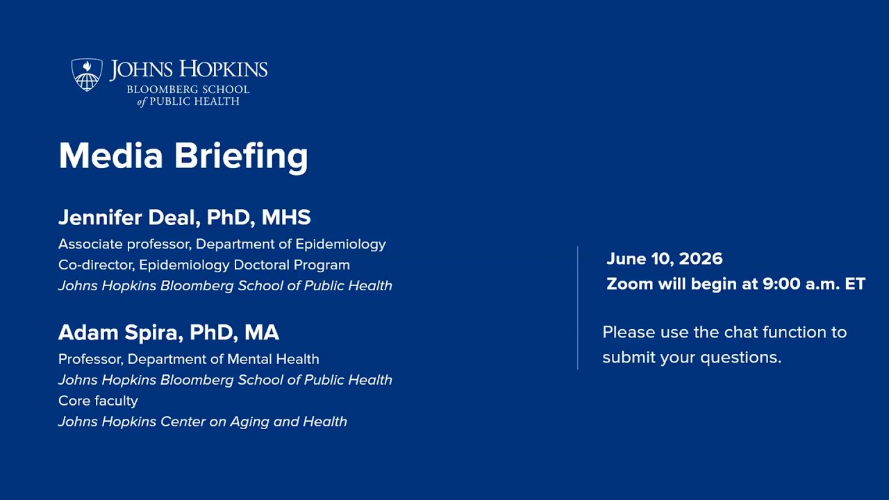 Media Briefing: Dementia and Brain Health