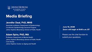 Media Briefing: Dementia and Brain Health