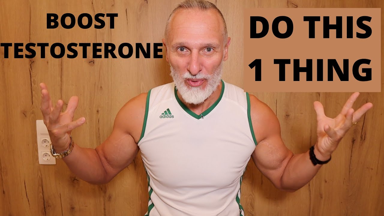 HOW TO BOOST TESTOSTERONE NATURALLY!!!   DO THIS ONE THING