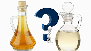 ¿Cuál es la diferencia entre el vinagre de sidra de manzana y el vinagre blanco?