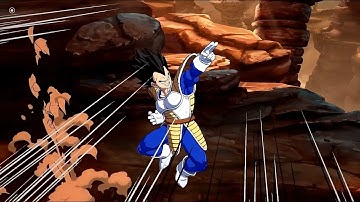 [Outdated] DBFZ: Character Synergy - Vegeta (Base/Early) Combos, Setups, & ToD