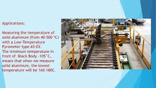 Advanced Infrared Pyrometer Applications for Aluminum Temperature Measurement
