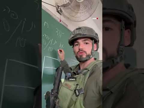 Israeli soldier records video mocking the displacement of Gazans
