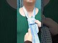 Tie Knot in 10 Seconds 😱 Perfect Look Every Time 😱