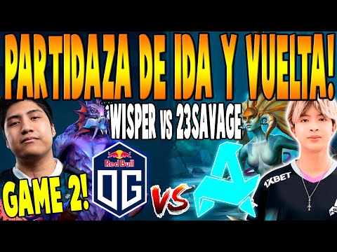 OG vs AURORA [GAME 2] BO2 - TIMADO, WISPER, CEB vs 23, JABZ, OLI - RIYADH MASTERS 2024 DOTA 2