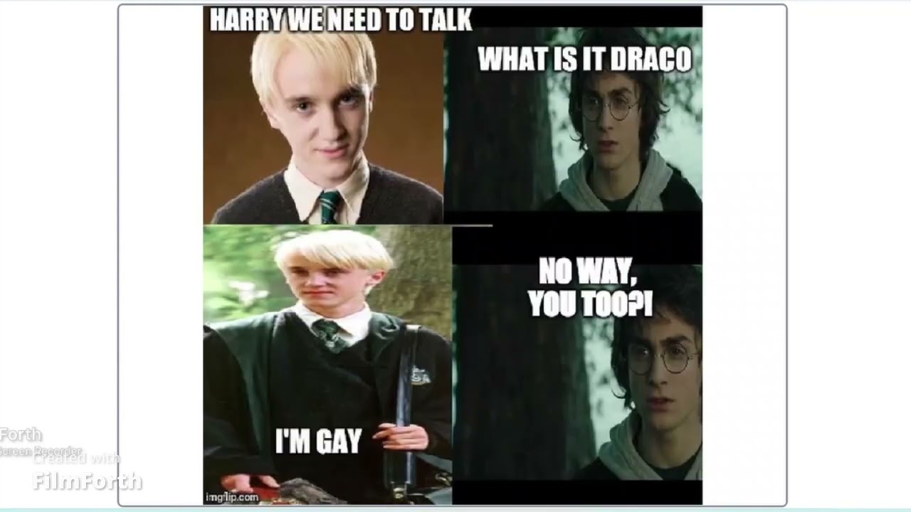 Drarry Memes