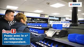 Visserie au poids - BERNER