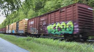 Reading And Northern Freight Train Near Penn Haven Junction