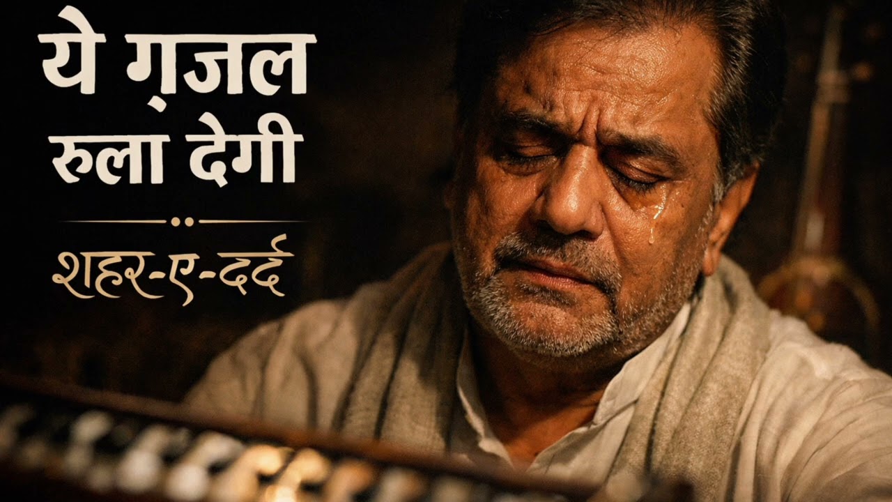 ये ग़ज़ल रुला देगी | शहर-ए-दर्द | एक शुद्ध क्लासिकल ग़ज़ल