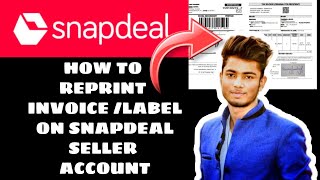 How to Reprint Invoice/Label On Snapdeal Seller Account | Ecom Seller screenshot 4