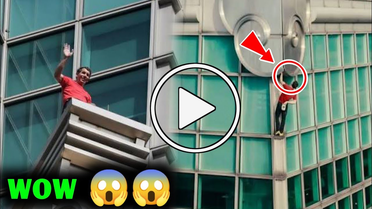 American Rock Climber Alex Honnold Climbs Taipei 101 Without Ropes 😱  • Taipei 101 climb