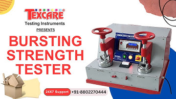 Bursting Strength Tester for Paper and Board, Bursting Strength Tester with Printer