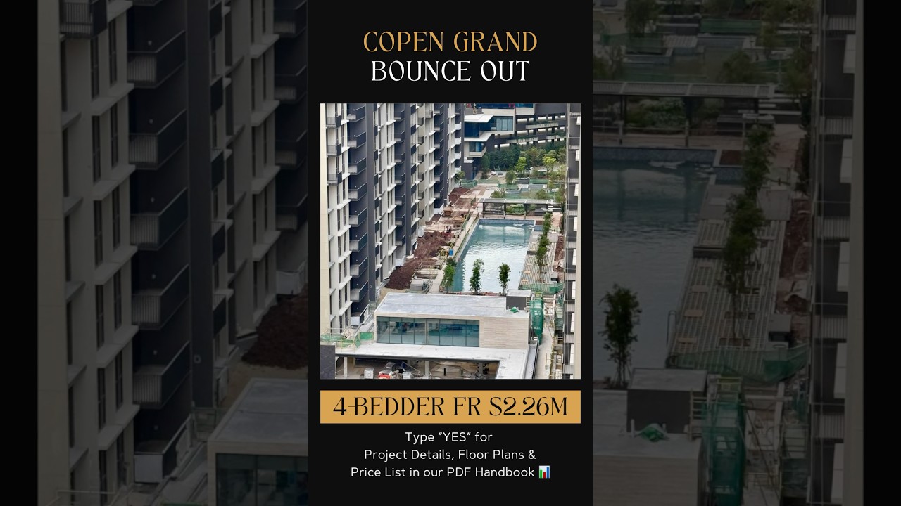 🔥Second Chance to Buy! 🎉 Newly Released Copen Grand EC Bounce Out Units Fr Developer Directly!🏠