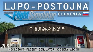 MSFS2020 | LJPO - Postojna Slovenia | FREE SCENERY release trailer