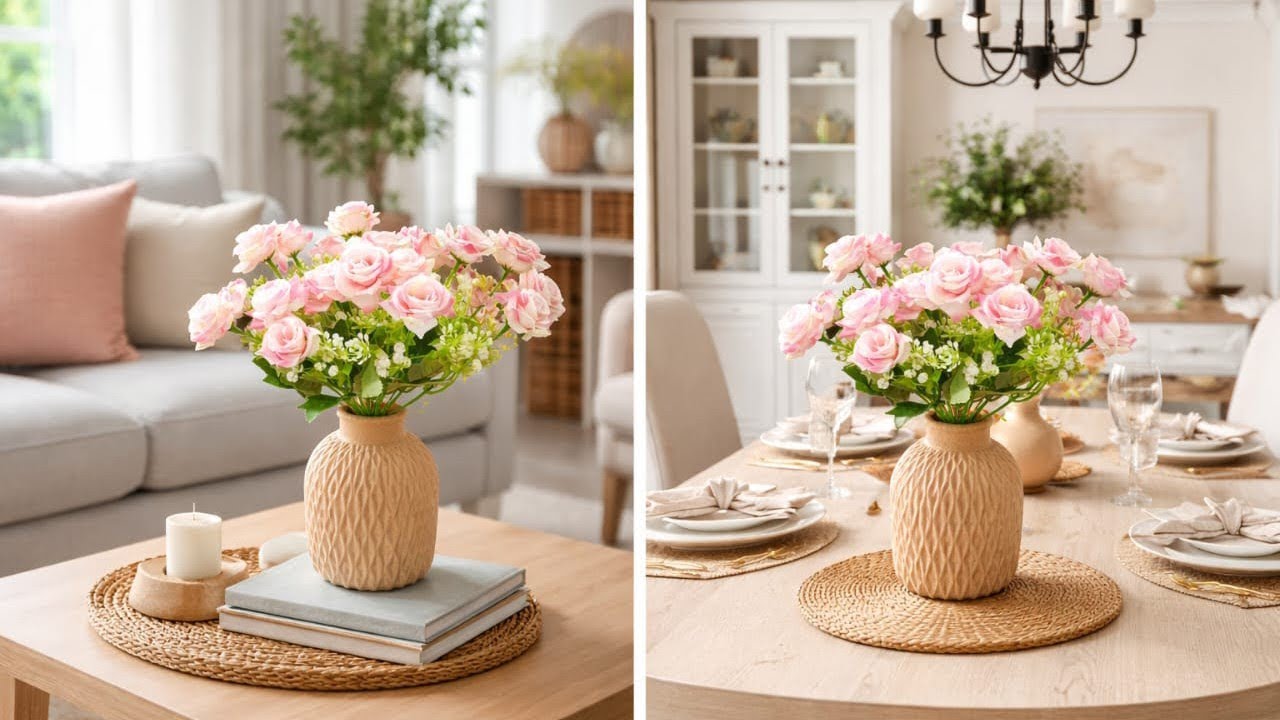 Artificial Flower Pot World by DN Enterprises ! Home Decor with Artificial Flowers