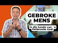 Gebroke mens  in die hande van n liefdevolle god