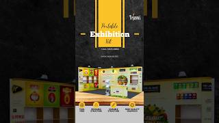 Unfold Your Brand in 15 Minutes! | Game-Changing Portable Exhibition Kit for Trade Shows &...