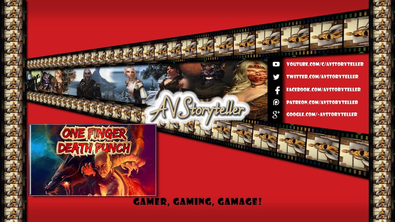 Let's Play Something Random Ep1 - One Finger Death Punch