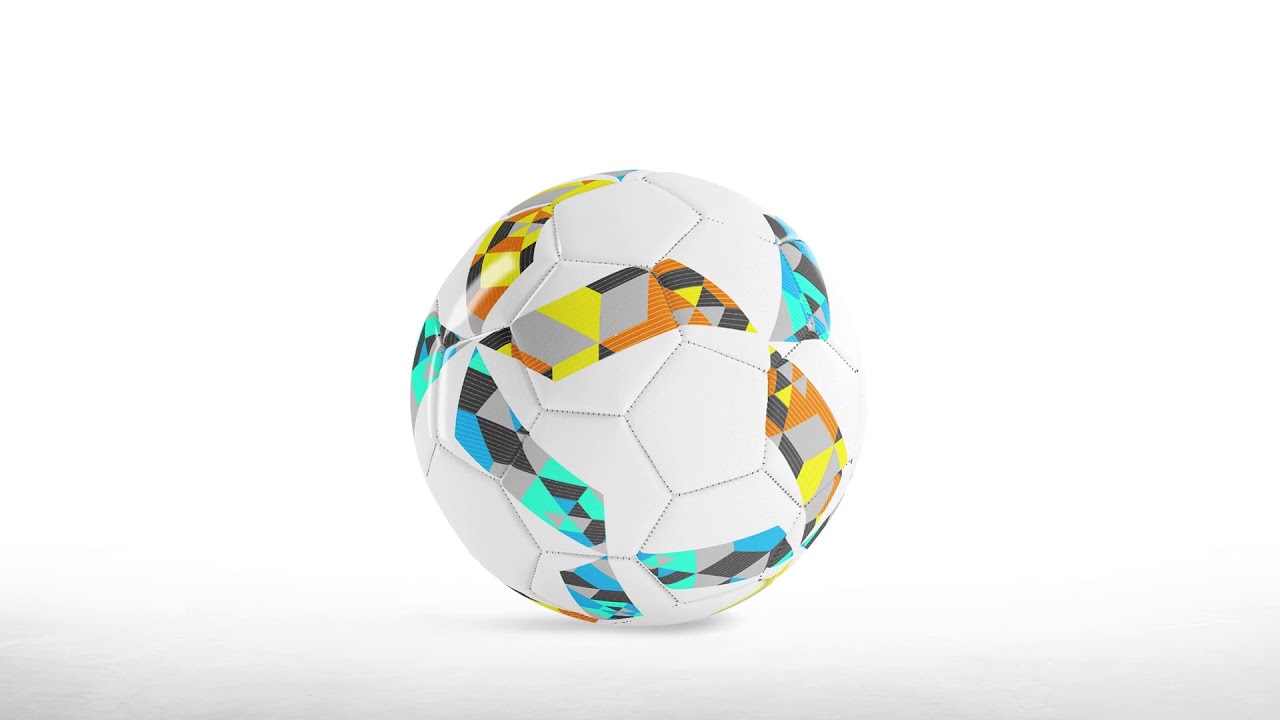 Soccer Ball Animated Mockup In Product Mockups On Yellow Images Creative Store