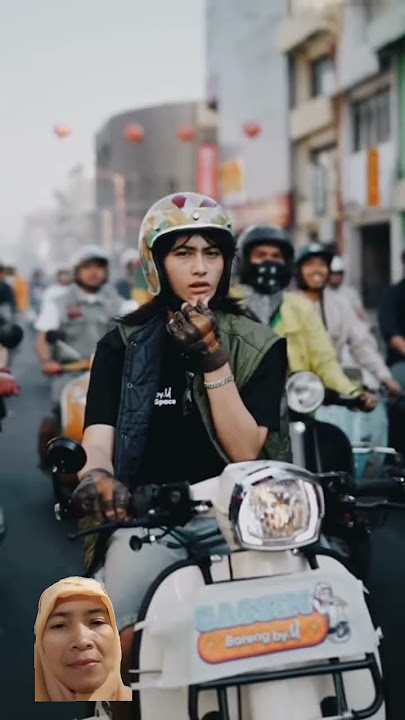 sintya anak vespa #sintyamarisca #abidzar