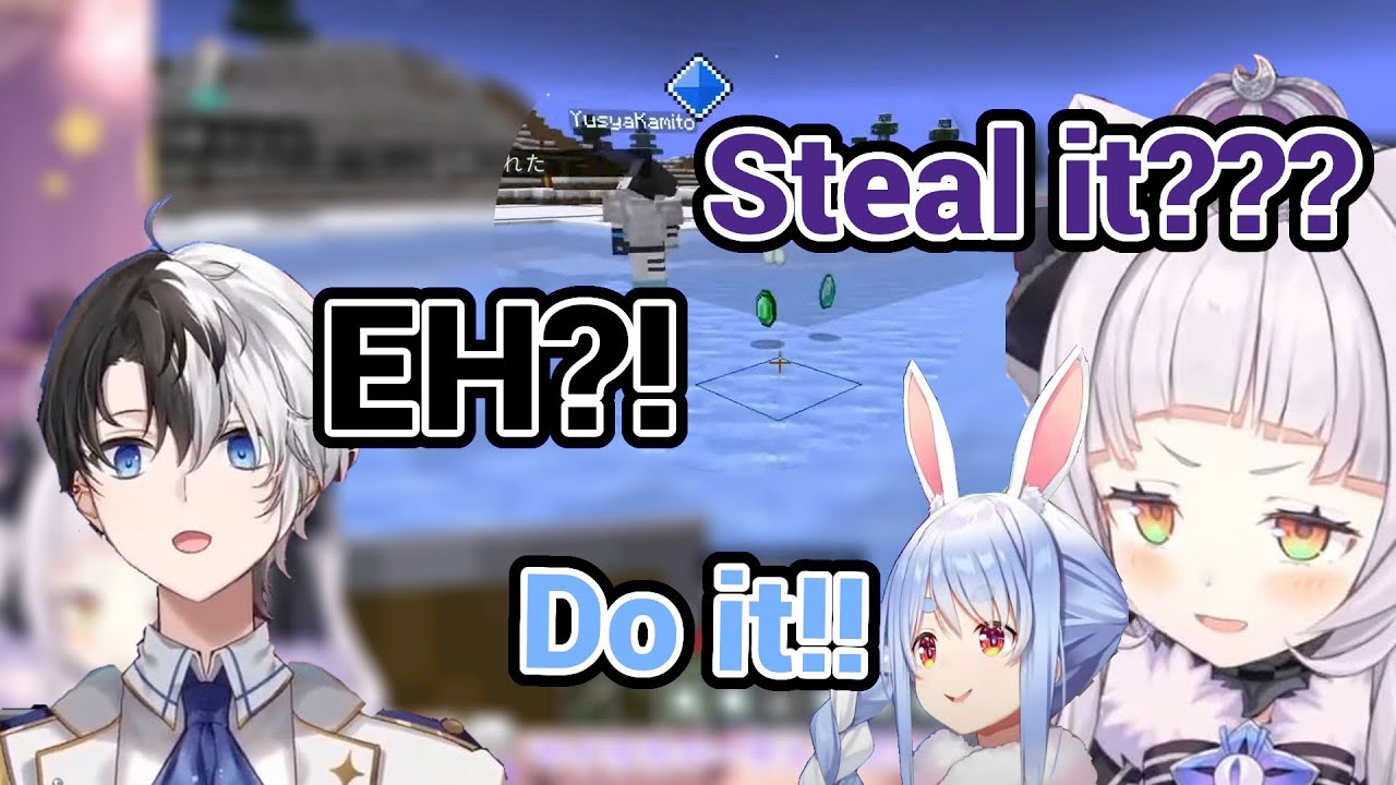 Kusogaki Shion the Santa Finder and Hololive Team Moments in Japan Minecraft Event!!!!