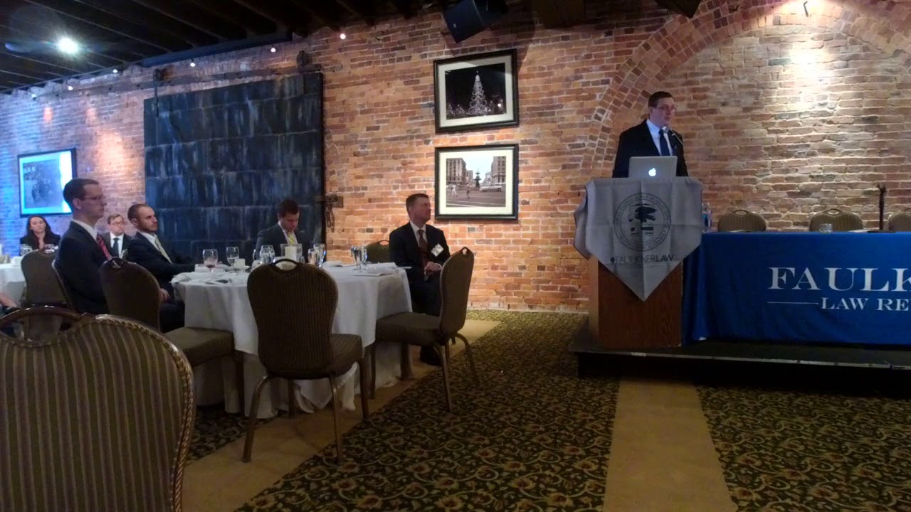 "The Legal Resistance" - Plenary Address at the Faulkner Law Review Symposium