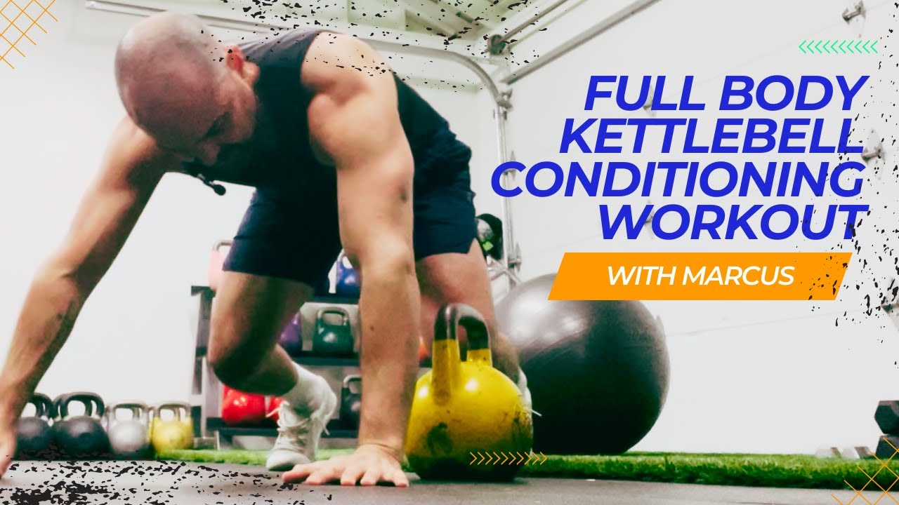 5 упражнений с гирей для тренировки всего тела