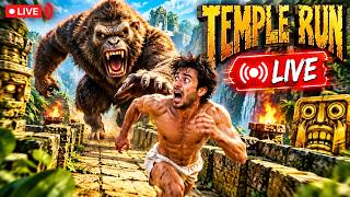 🔴 TEMPLE RUN LIVE 🔥 | CAN I SURVIVE THIS IMPOSSIBLE RUN?  | NONSTOP CHALLENGE #livestream screenshot 4