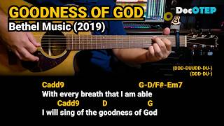 Goodness of God - Bethel Music (2019) Easy Guitar Chords Tutorial with Lyrics