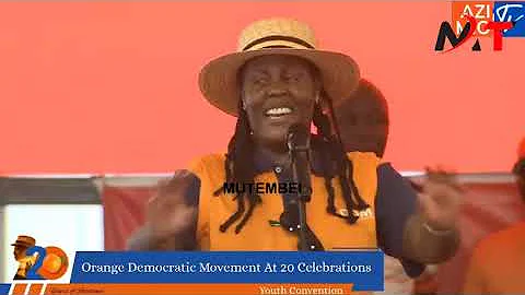 LISTEN AS WINNIE ODINGA STRUGGLES TO SPEAK SWAHILI IN MOMBASA ADDRESSING ODM YOUTHS
