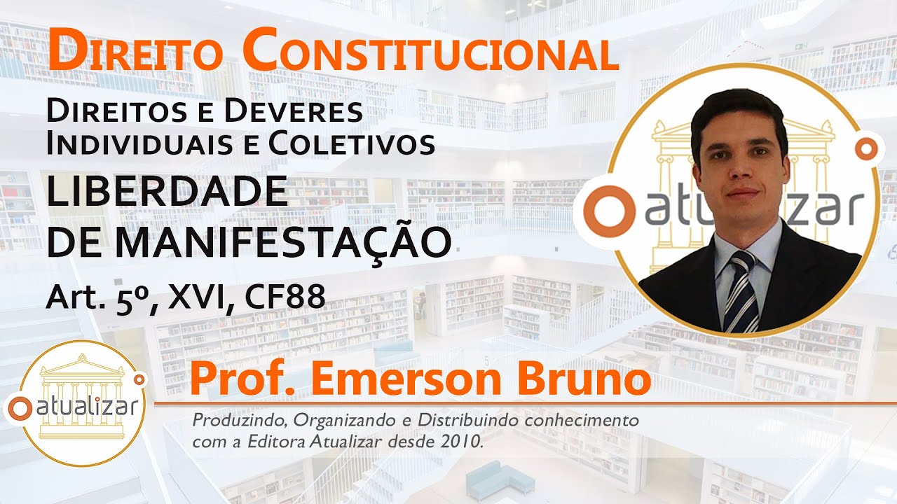 CF88 - Art. 5º, XVI (Direito de Reunião)