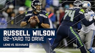 Russell Wilson Leads 82-Yard Drive Capped Off By Rawls TD! | NFL Wild Card Highlights