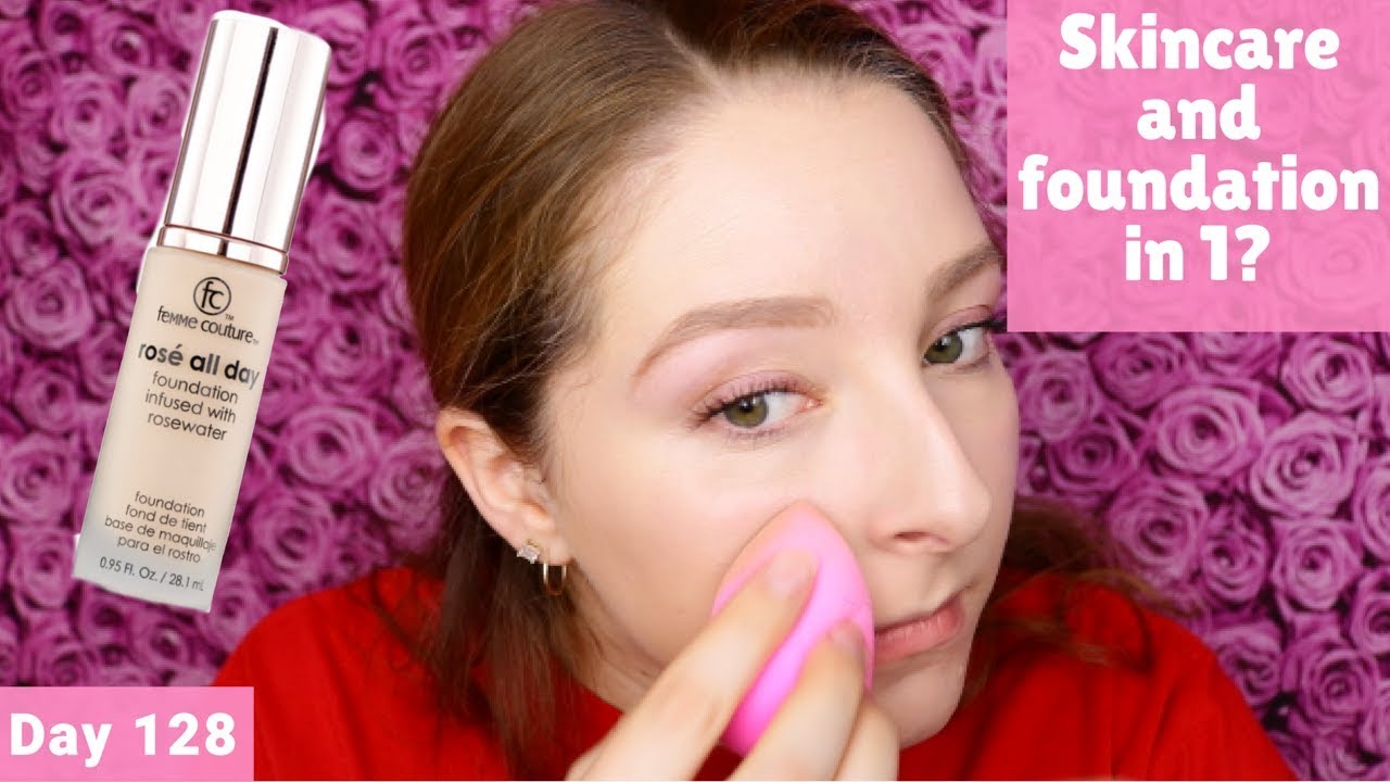 Femme Couture Rose All Day Foundation Review  Day 128 of Trying a New