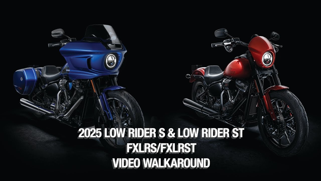 Low Rider S Video 2025 Low Rider S & Low Rider ST Video Walk Around - YouTube