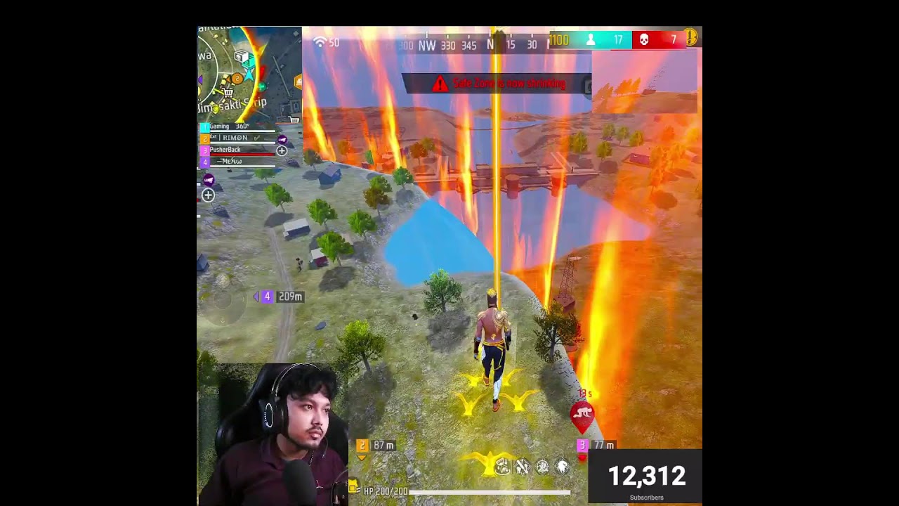 New Grandmaster Top 1 Push V Badge Lobby ❤ FF LIVE ✌ Free Fire LIVE! 