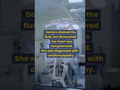 Doctors make a shocking discovery after 8-year-old is told she looks pregnant.