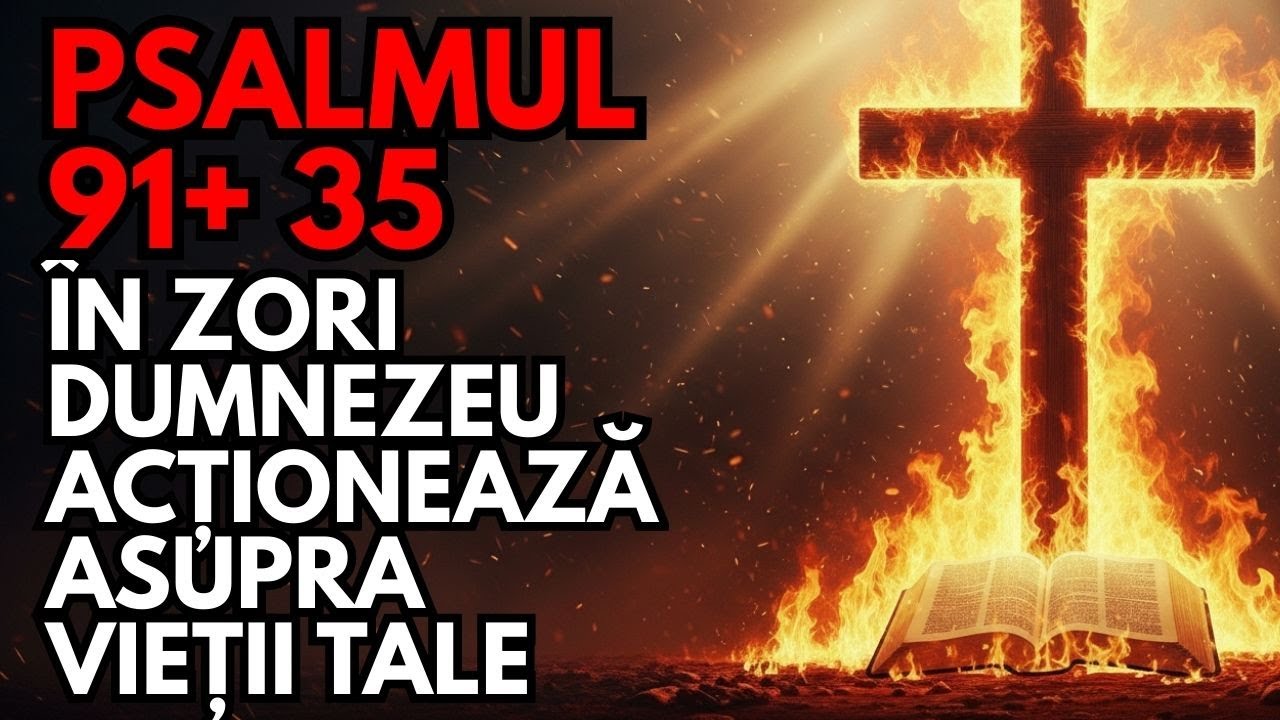🔥 Psalmul 91+35: Rugăciunea de Dimineață care DISTRUGE Vrăjitoria și Expune Dușmanii Ascunși