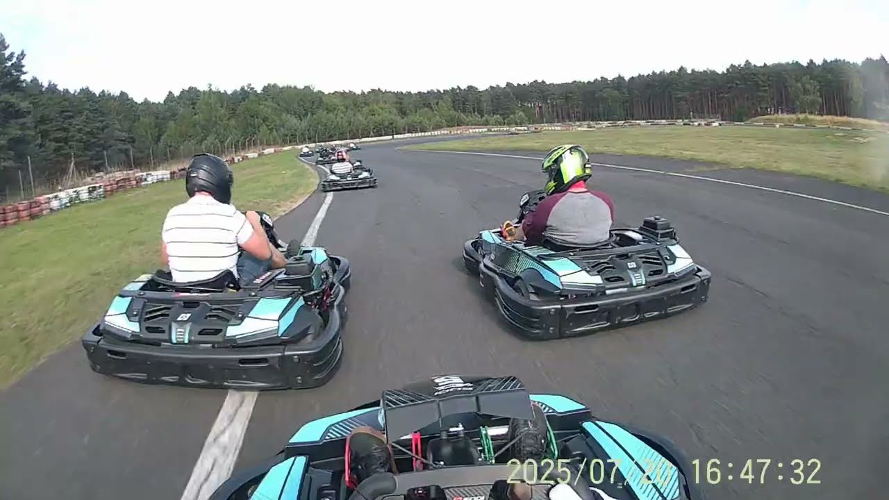 Wyścig nr 2, 20.07.2025r., Wallrav Race Center - Stary Kisielin, Karting, SJCAM 110+