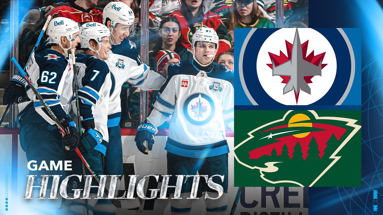 Minnesota Wild vs. Winnipeg Jets - Game Highlights