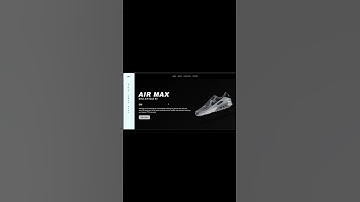 Built a Nike Shoes Website! 👟💻 #Shorts