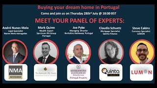 Portugal Visa Webinar (2022) with Berkshire Hathaway Portugal and Lumon currency specialists