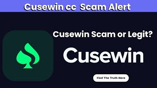 Cusewin cc Review: Cusewin Scam or Legit?