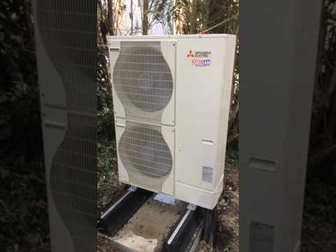 Geluidsniveau warmtepomp Mitsubishi Electric Zubadan