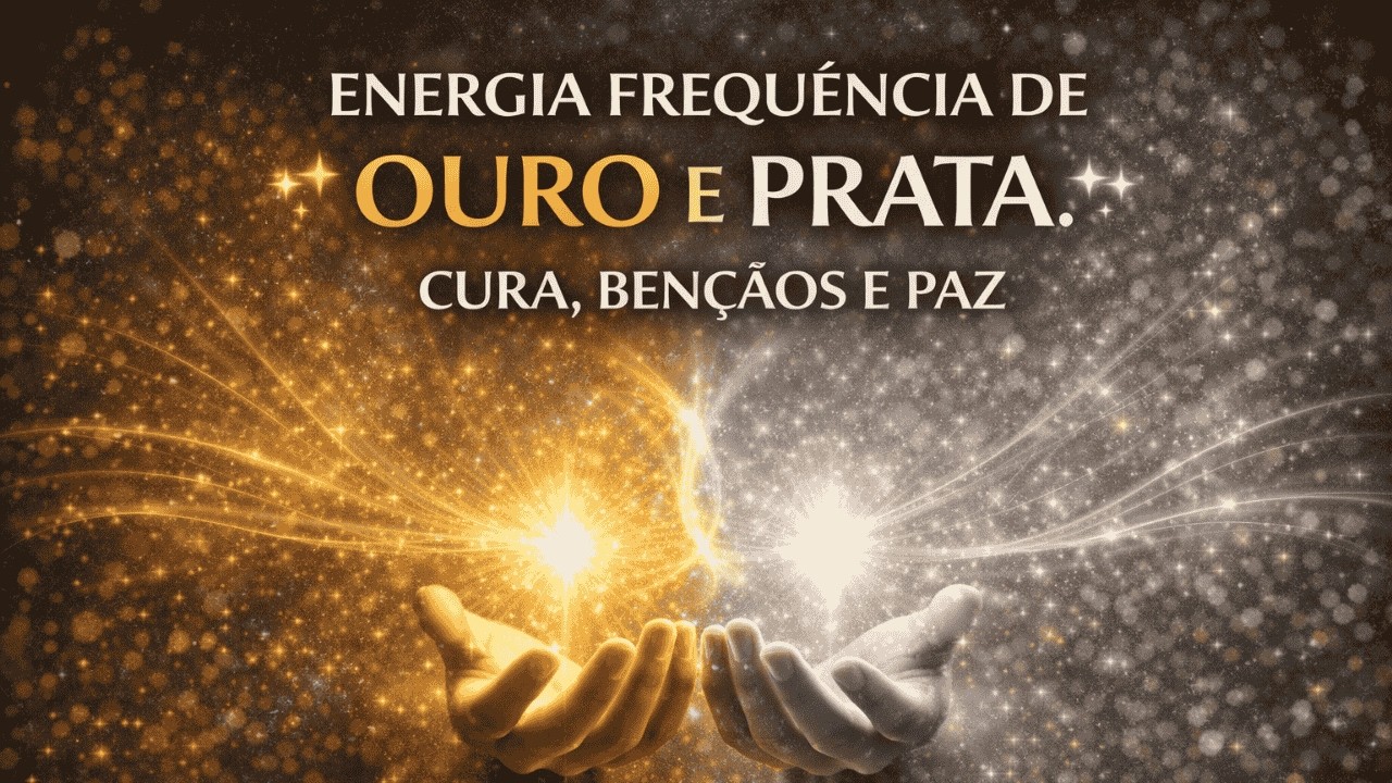 ENERGIA + FREQUENCIA DE OURO E PRATA. CURA, BENÇÃOS E PAZ VÃO CHEGAR IMEDIATAMENTE