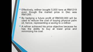 Chapter 4: Commodity Futures (FCPO) – Video 2