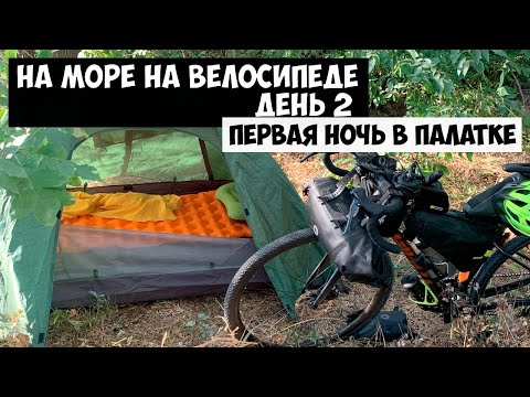 На велосипеде на море | День 2 | Ночую в лесополосе