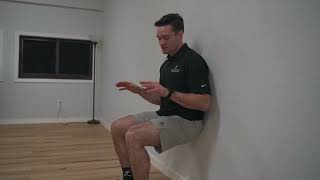 Wall Sits for Knee Pain/ Patella Tendonitis