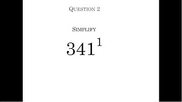 Simplifying Indices questions with answers - Melissa Maths