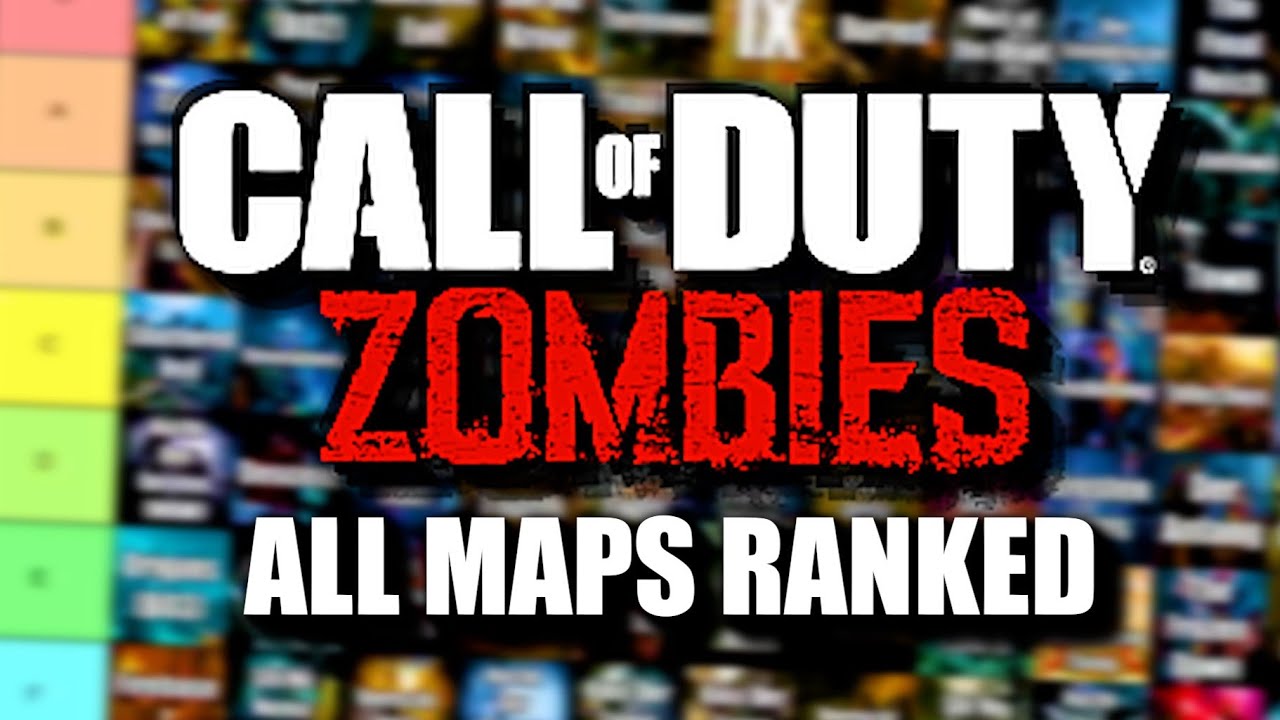 Call of Duty Zombies - Every Map Ranked Tier list (w/ the non treyarch ...