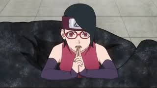 Konoha Chunin Exam Shinki vs Boruto and Sarada  , Boruto using ninja tools English Dub